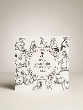 Dr. Seuss “It’s a Great Night for Sleeping!” Canvas Wall Art